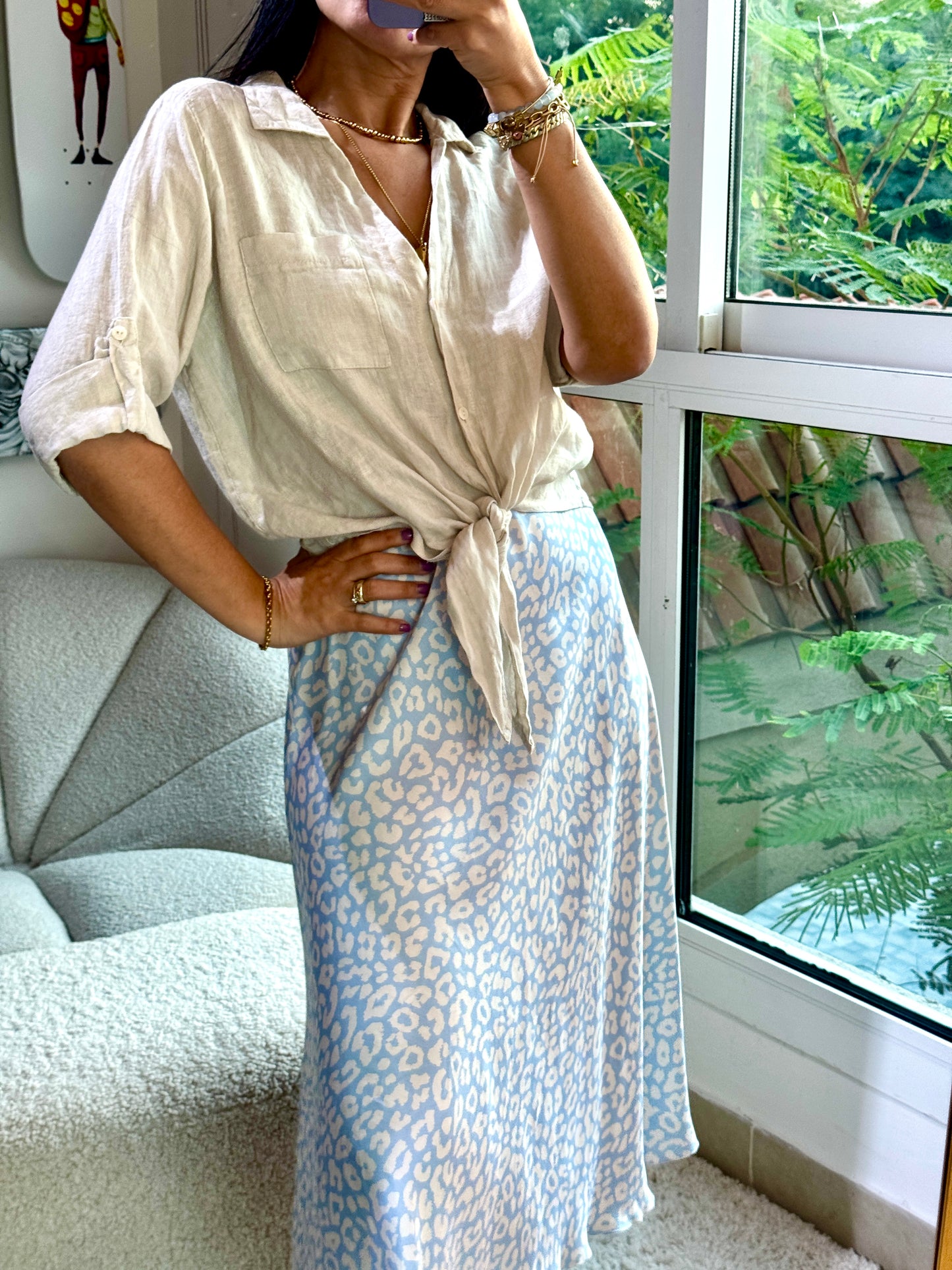 Leopard Skirt