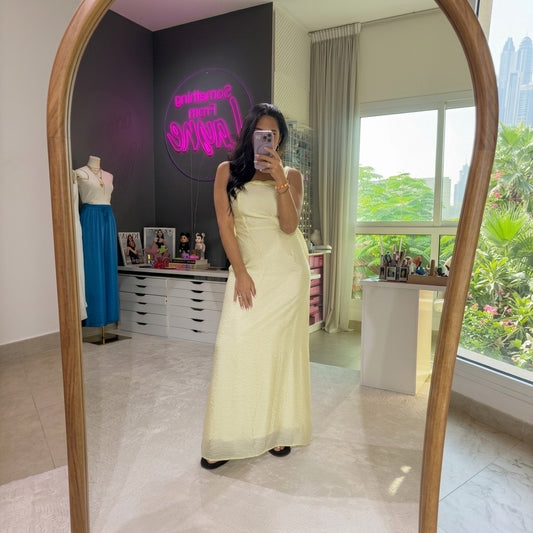 Luna Satin Slip Maxi Dress