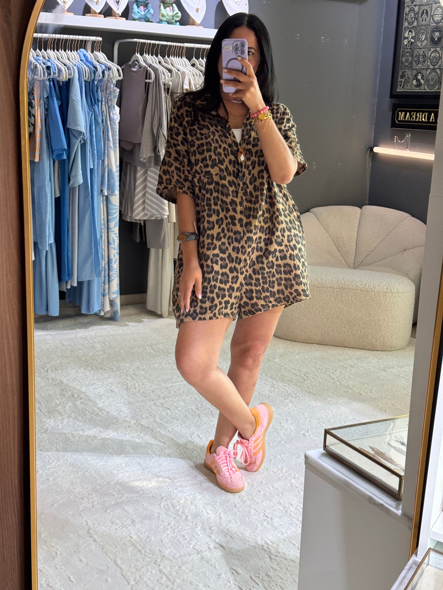 Wild Leopard Jumpsuit