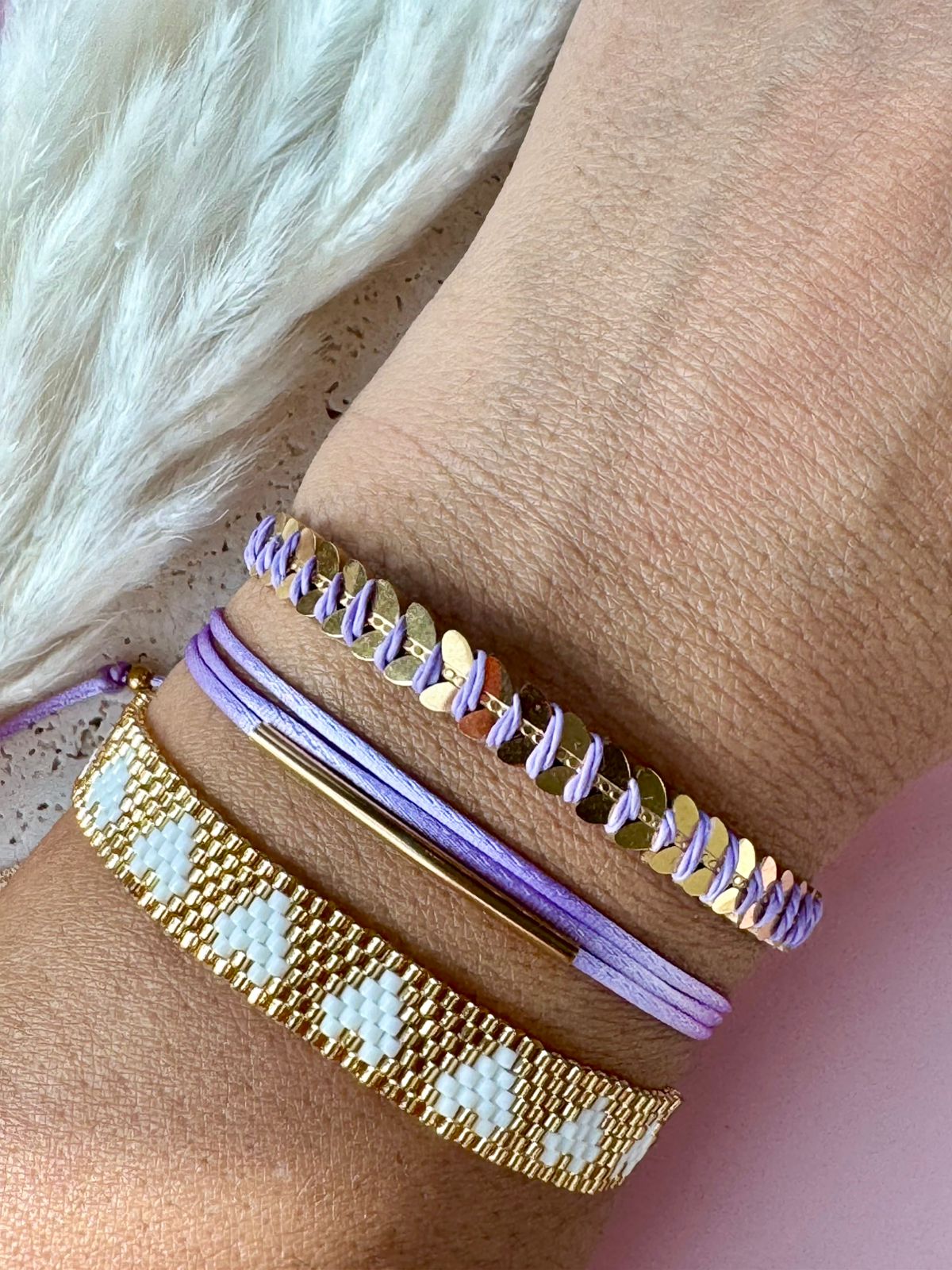 Satin Glow Bracelet