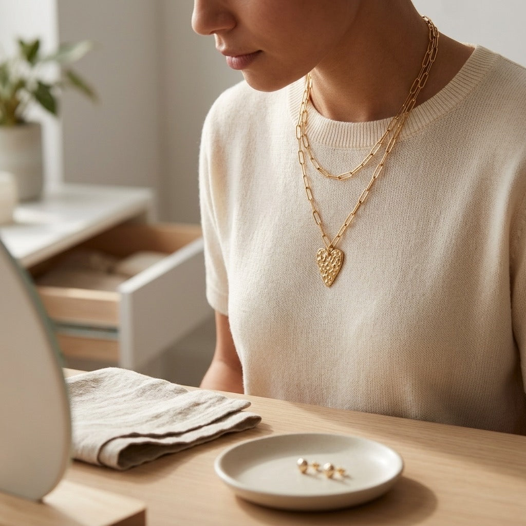 Lace Heart Necklace