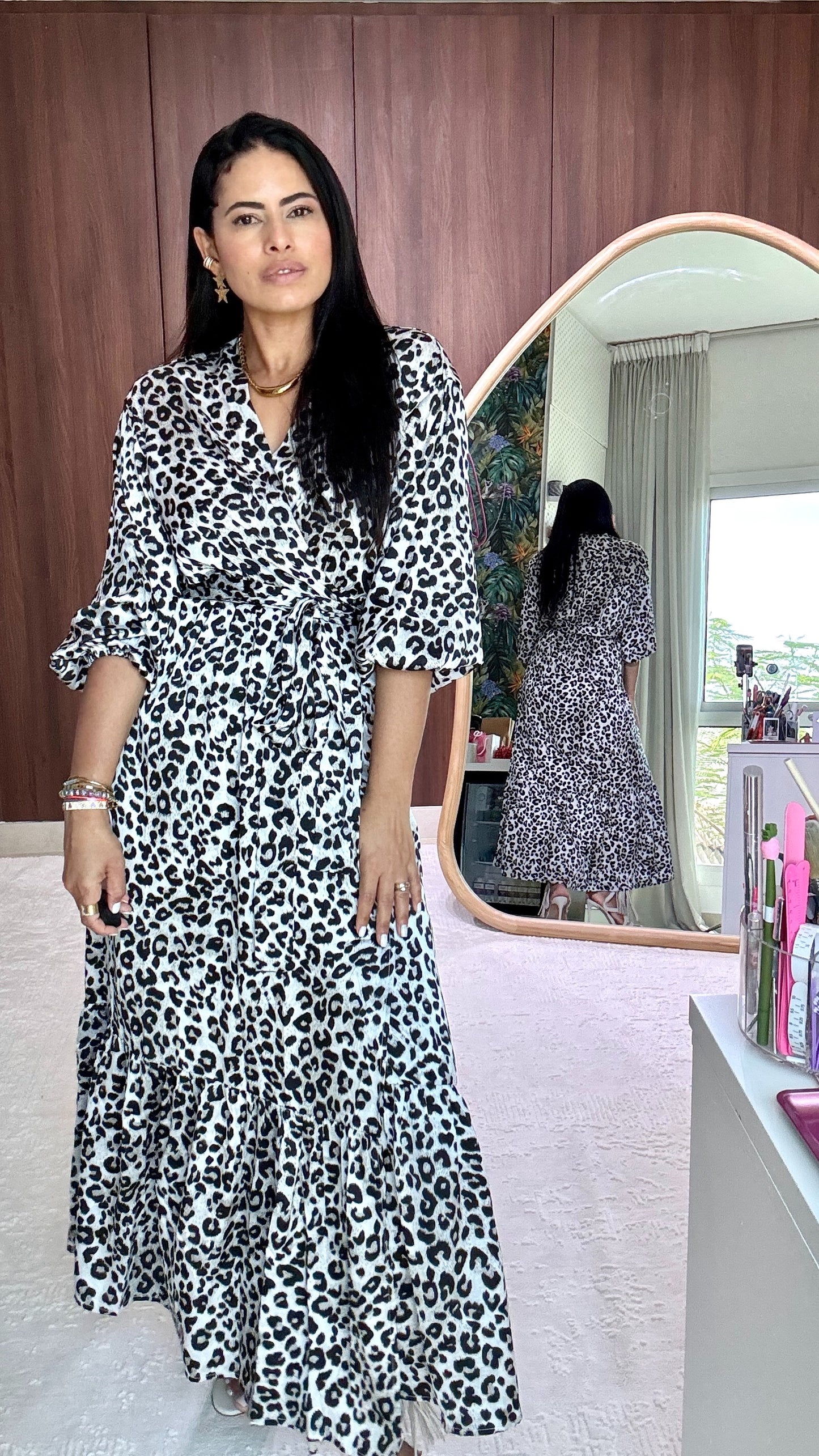 Leopard Luxe Dress