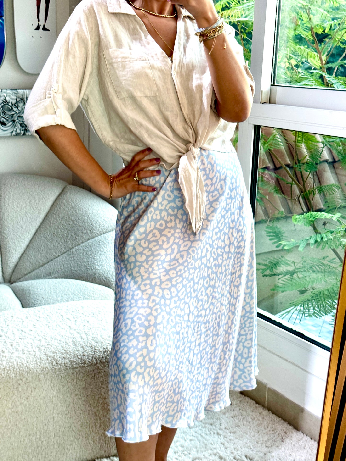 Leopard Skirt