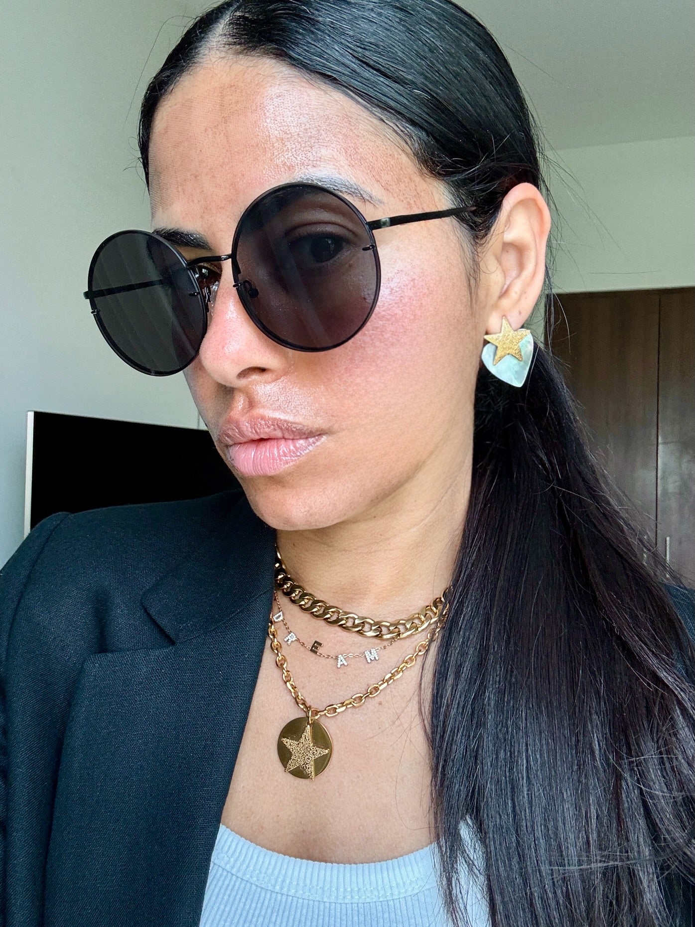Star Shell Earrings