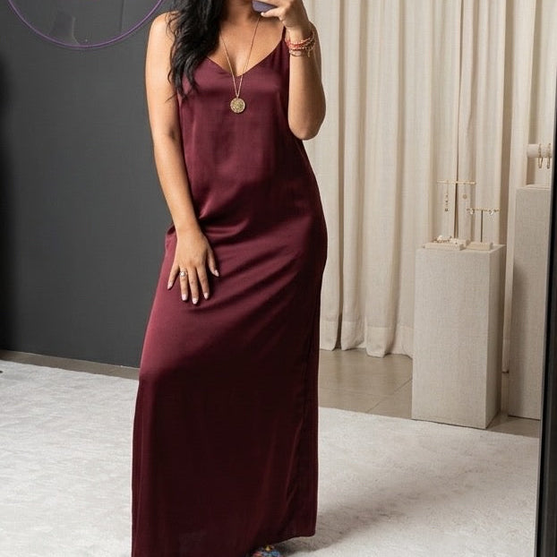 Satin Glow Dress