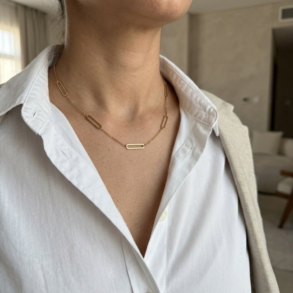 LinKline  Gold Chain Necklace