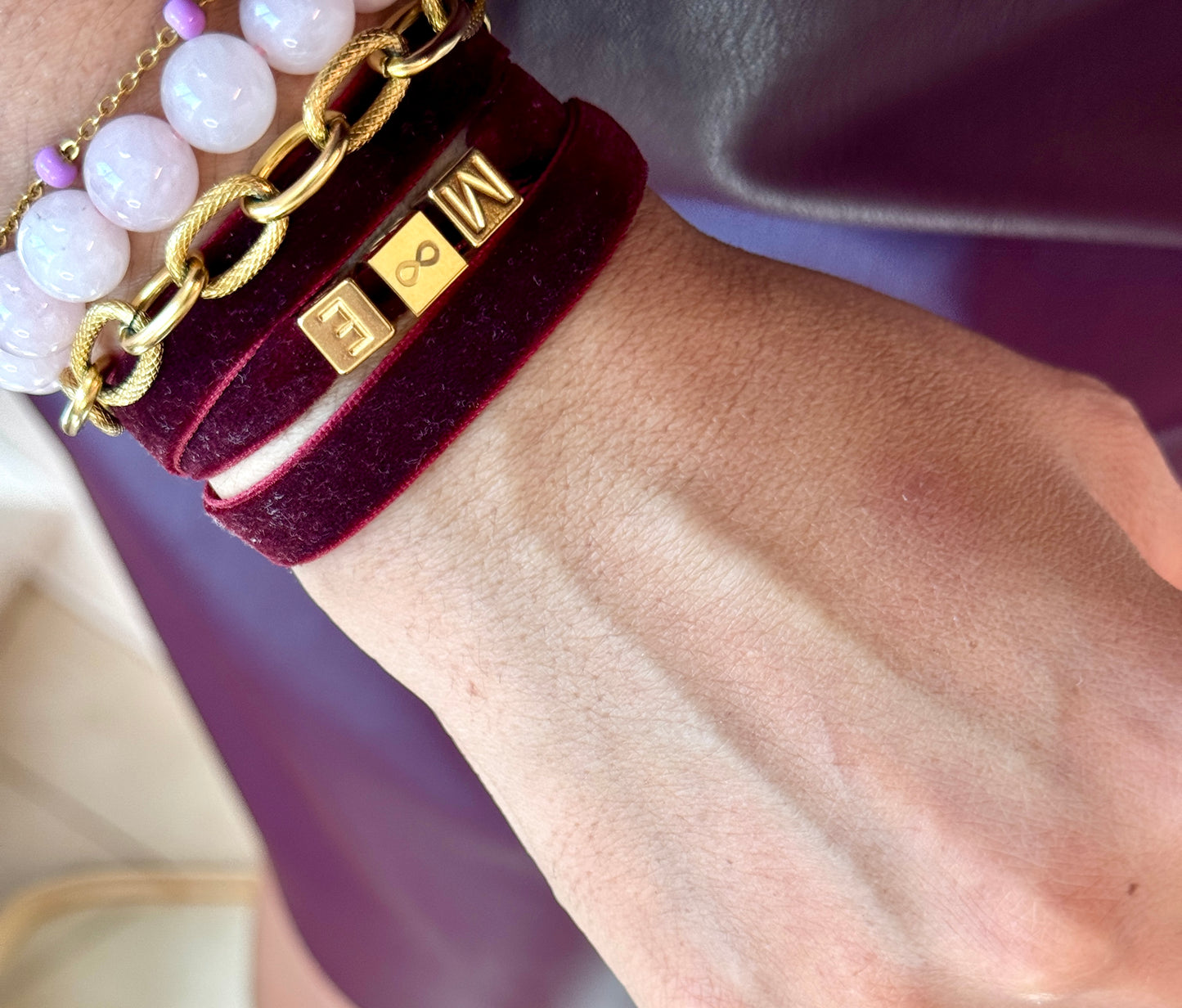 Velvet Charm Bracelet
