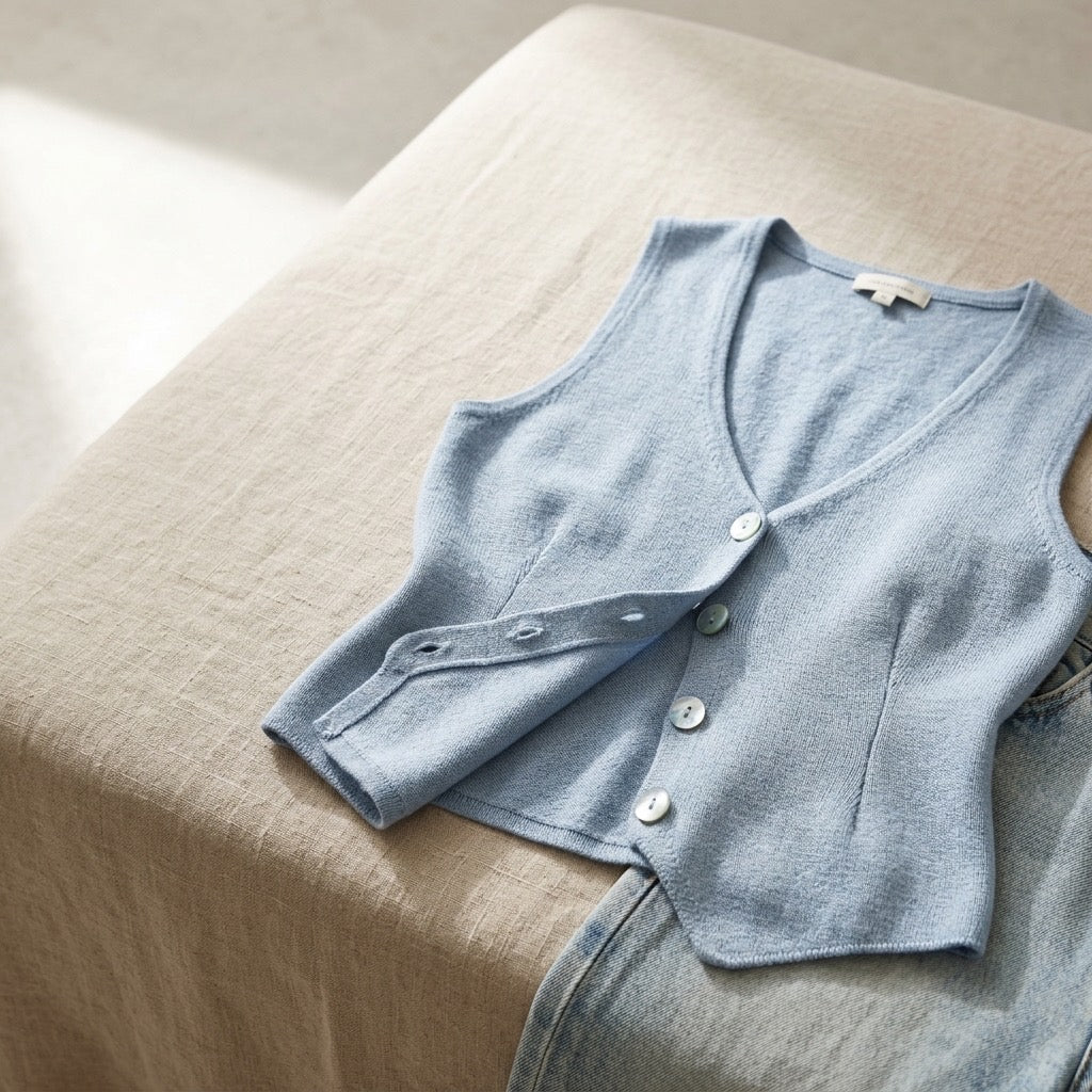 Soft V Knit Top