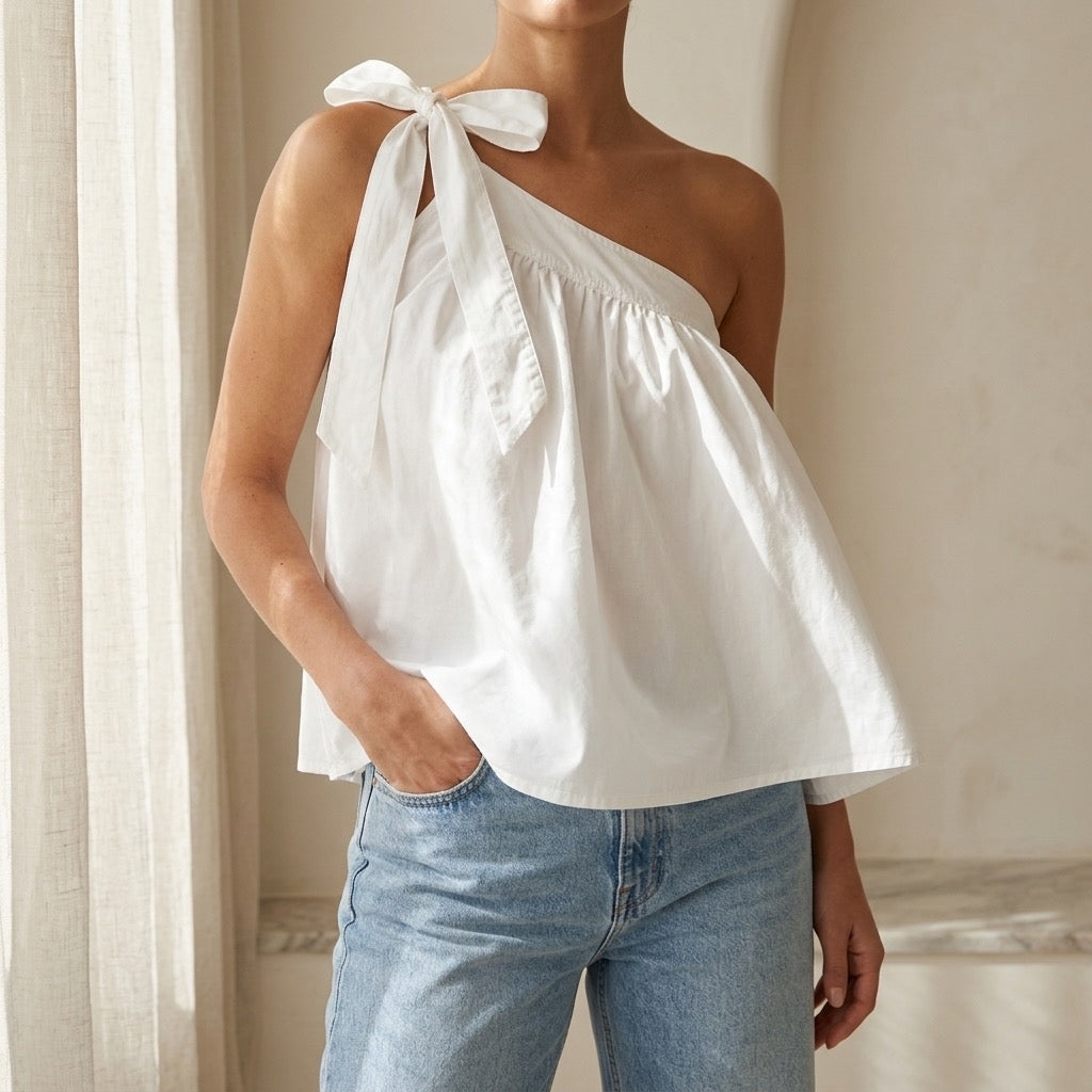 One Shoulder Breeze Top