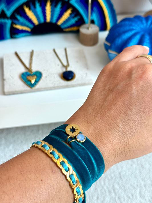 Velvet Charm Bracelet