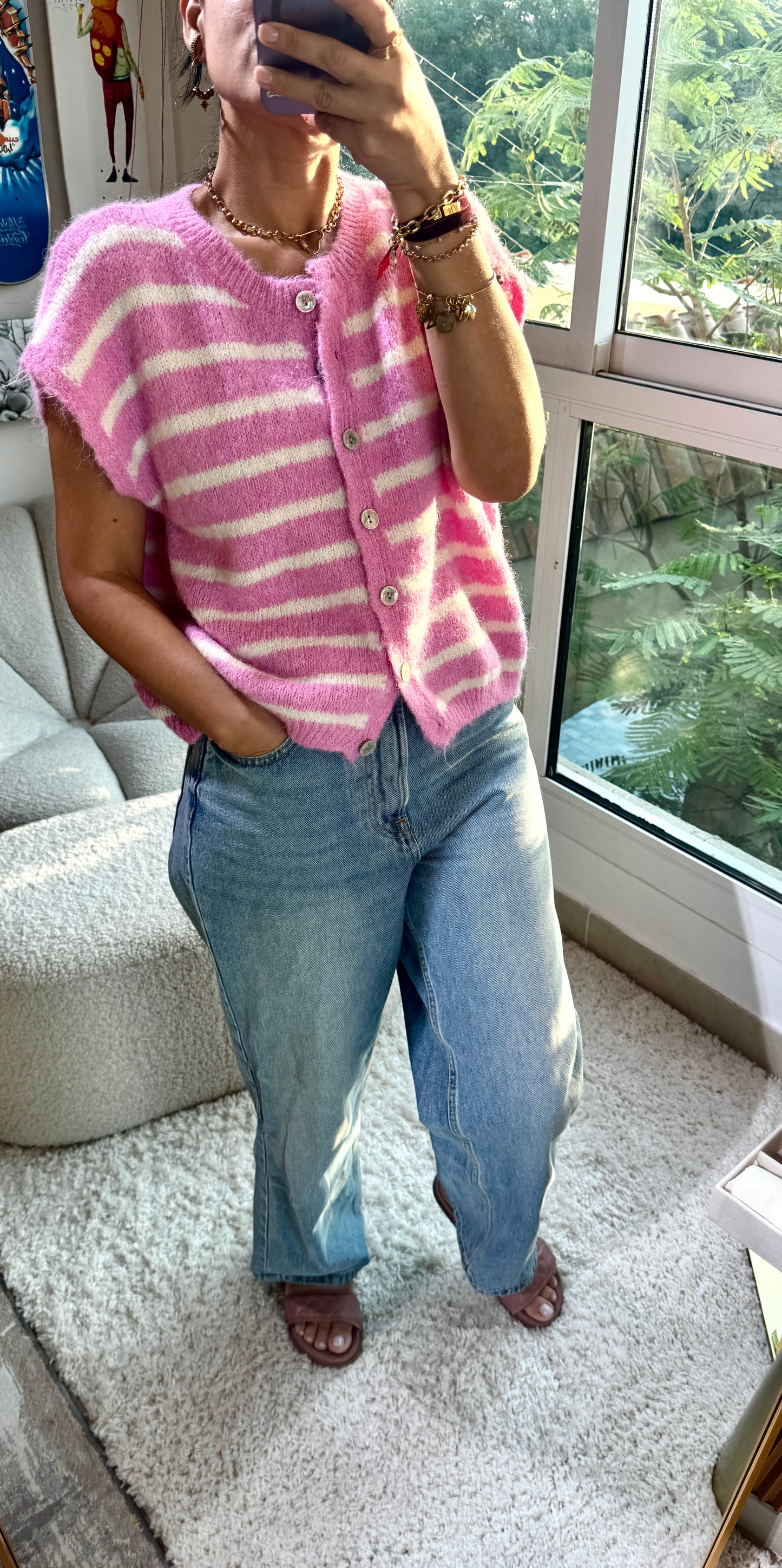 Vest Stripes Pullover