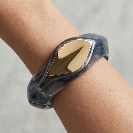 Luna Mirror Sculpted Cuff