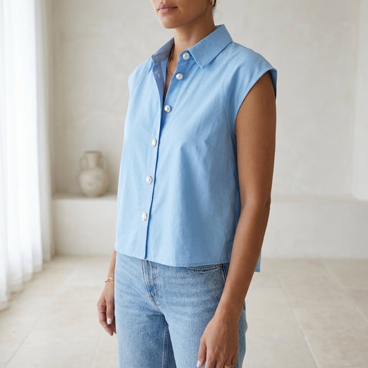 Mara  Sleeveless  Shirt