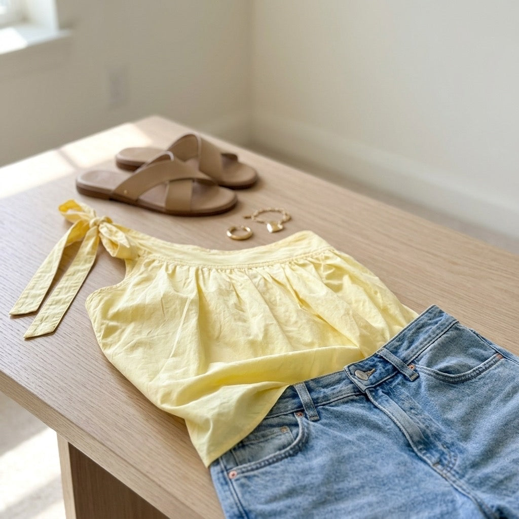 One Shoulder Breeze Top