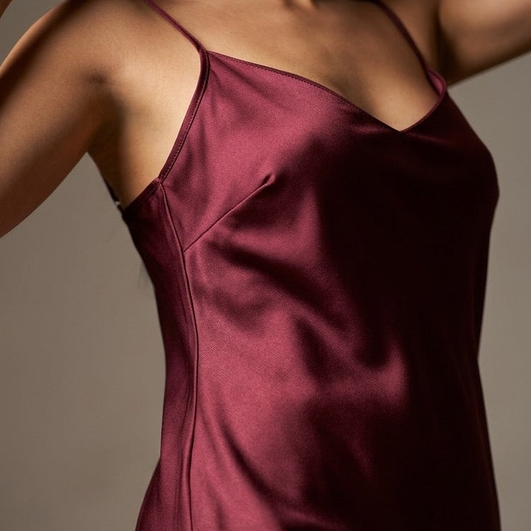 Satin Glow Dress