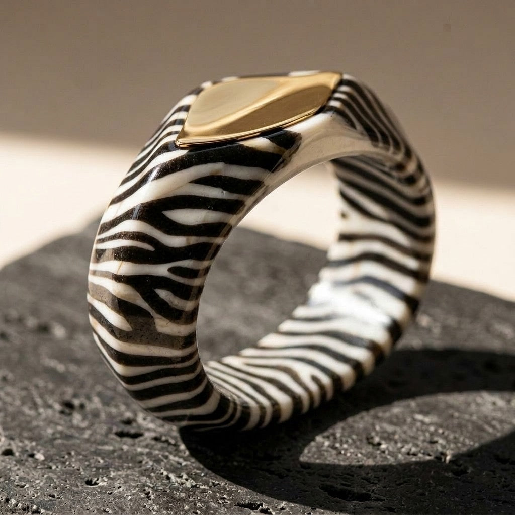 Luna Mirror Sculpted Cuff