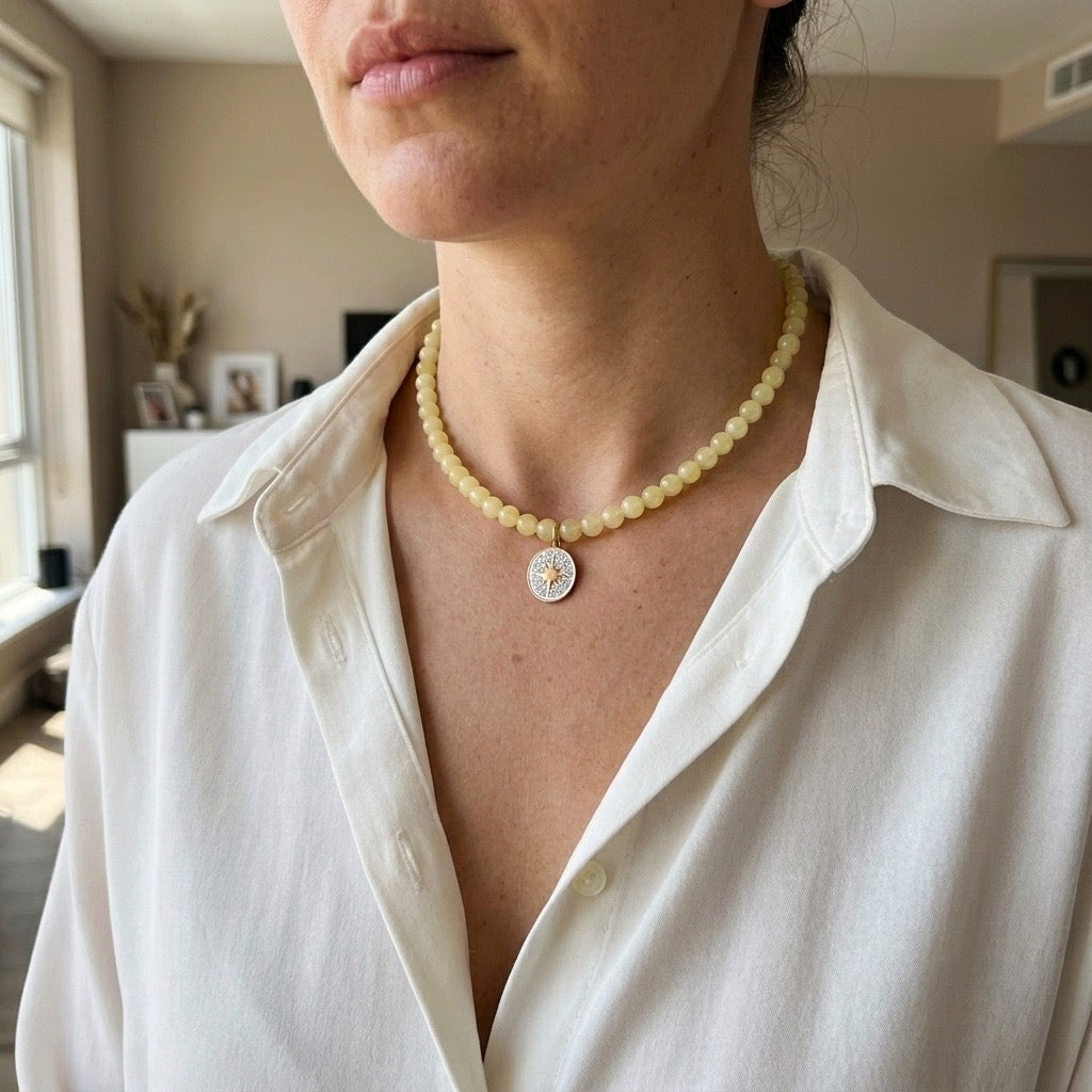 Natural stone Necklace