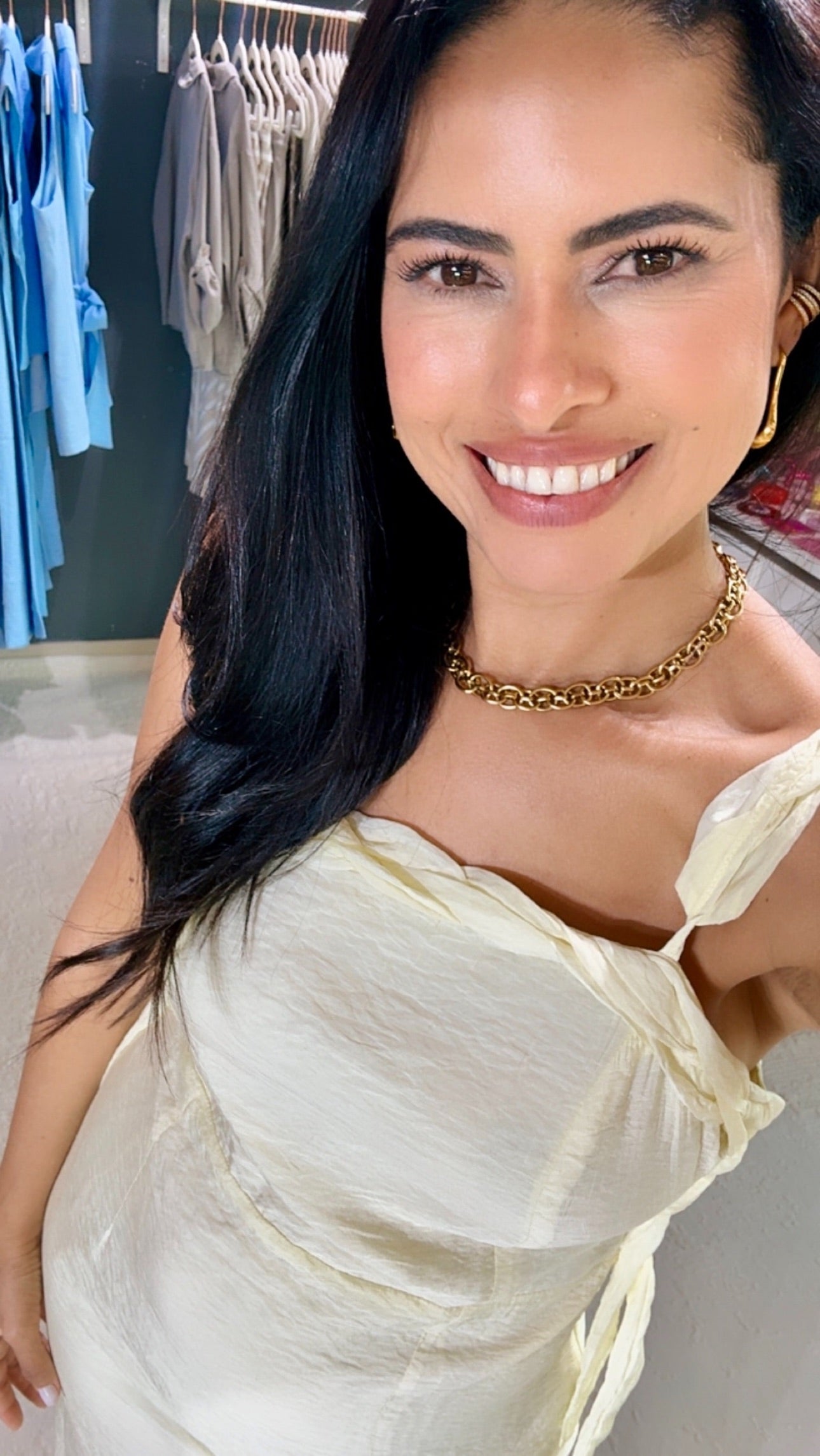 Luna Satin Slip Maxi Dress