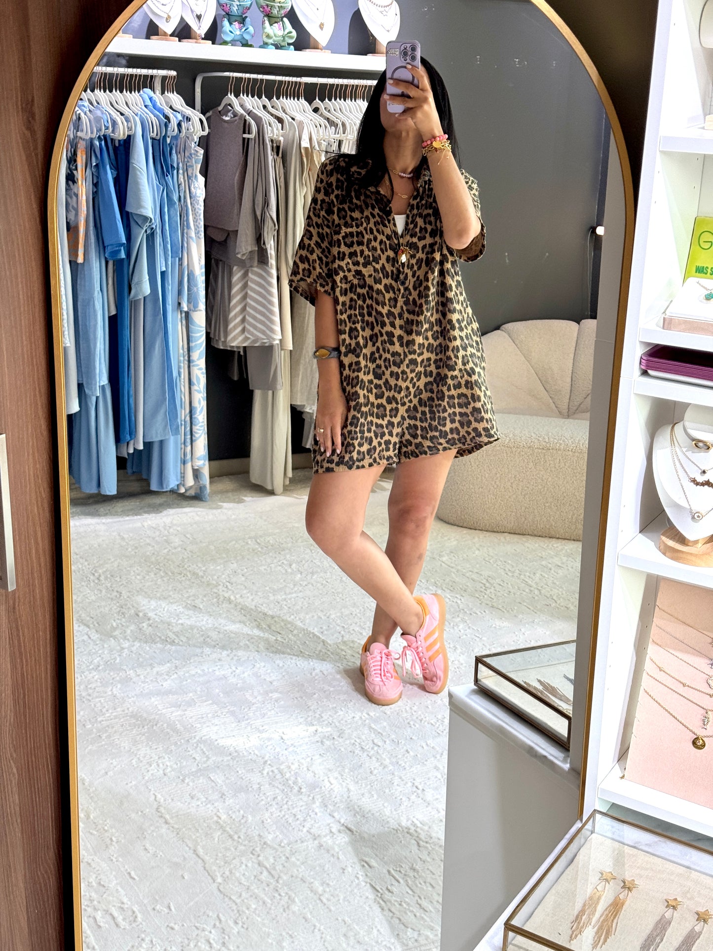 Wild Leopard  Jumpsuit