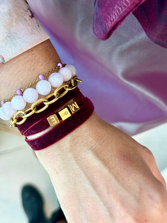 Velvet Charm Bracelet