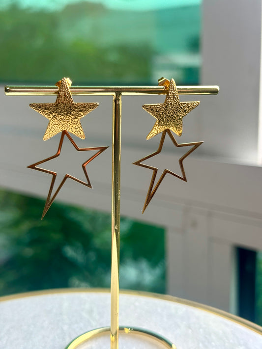 Modern Star Earrings