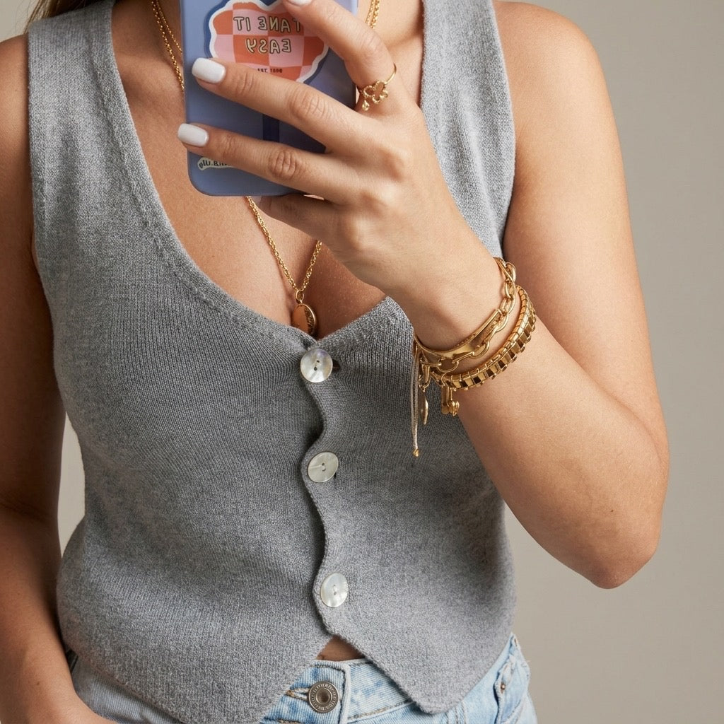 Soft V Knit Top