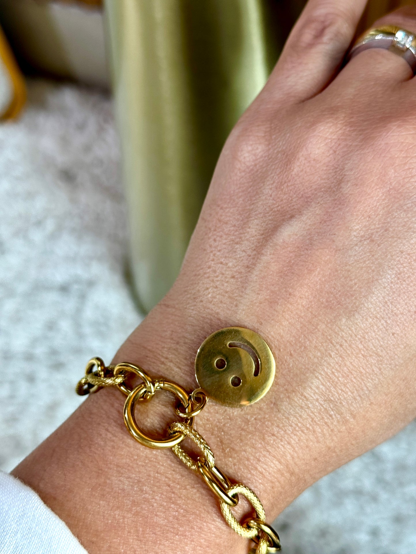 Happy Face Bracelet