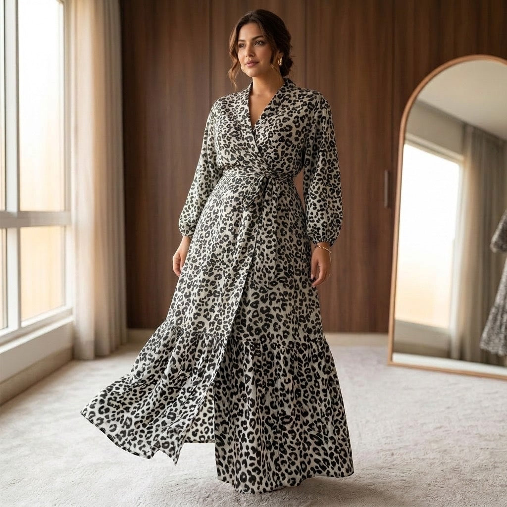 Leopard Luxe Dress
