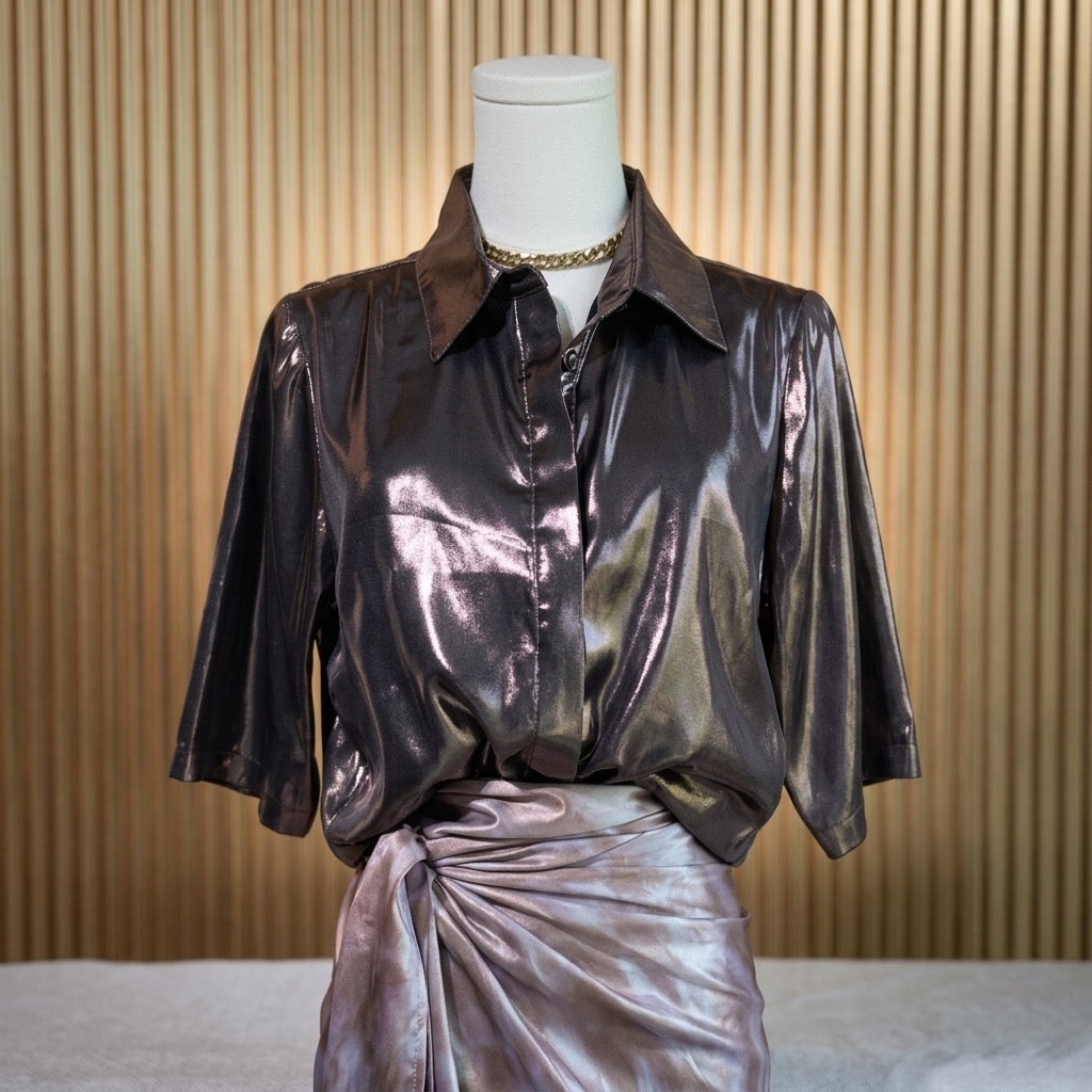 Shimmer Night Blouse
