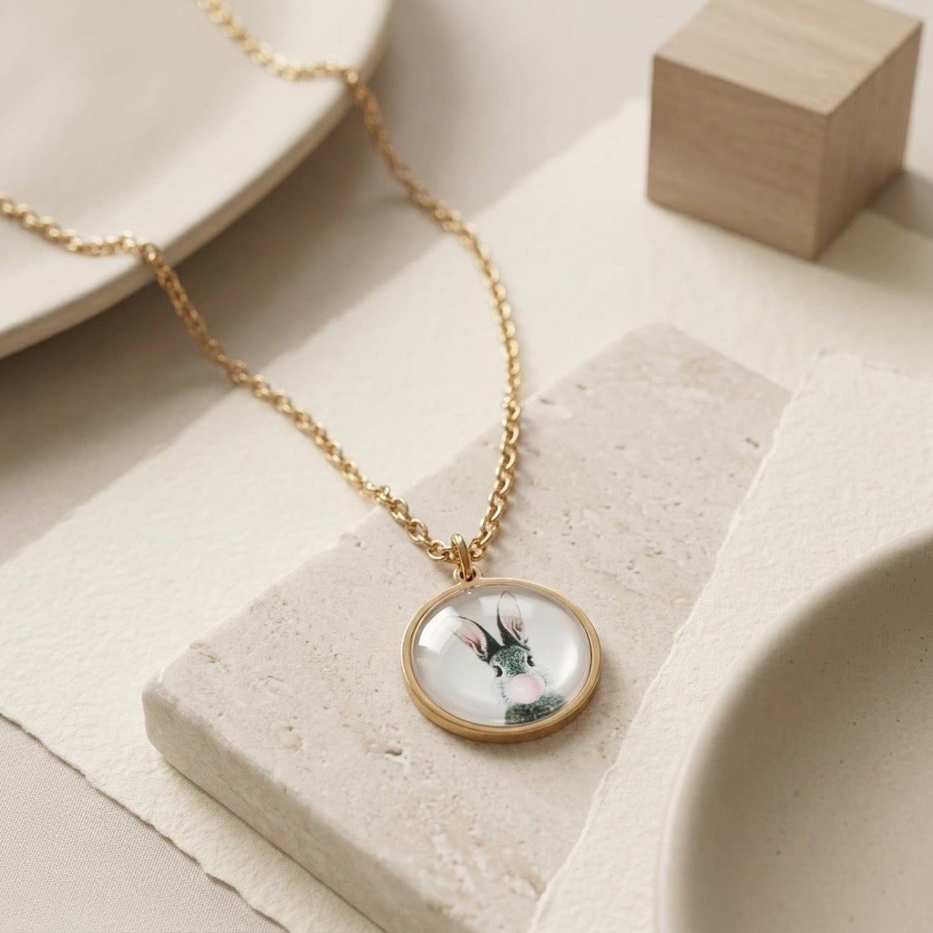 Bunny Bubble Necklace