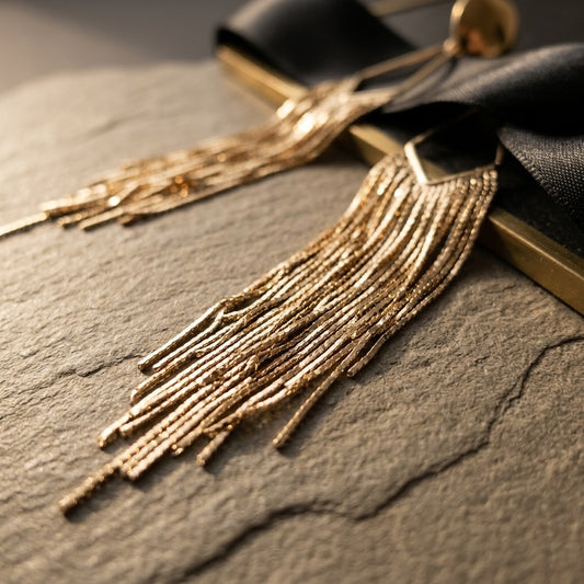 Golden Flow Earrings
