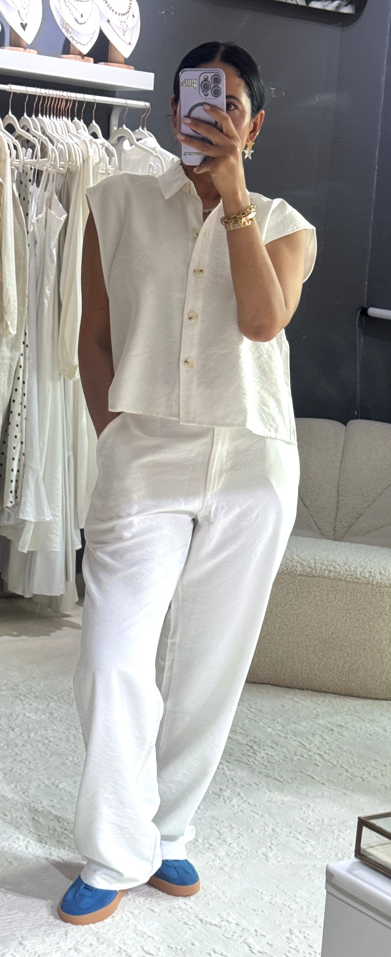 Mara  Sleeveless  Shirt
