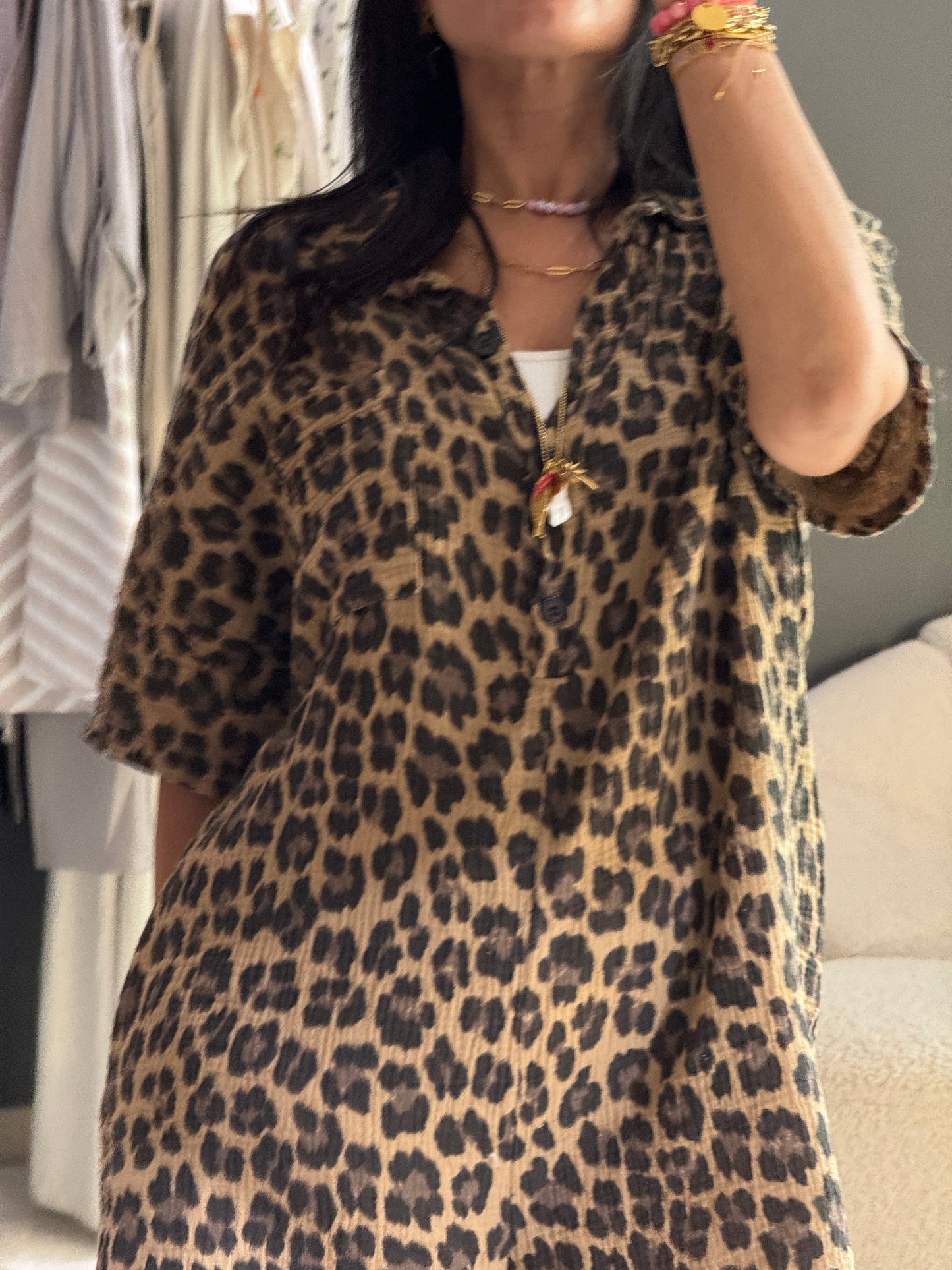 Wild Leopard  Jumpsuit
