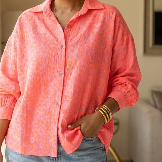 Leopard Bluse