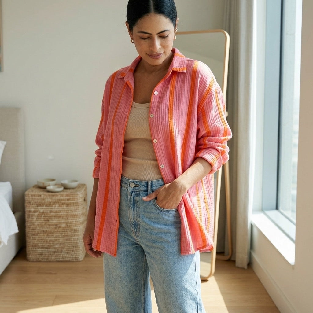 Coral Kiss Shirt