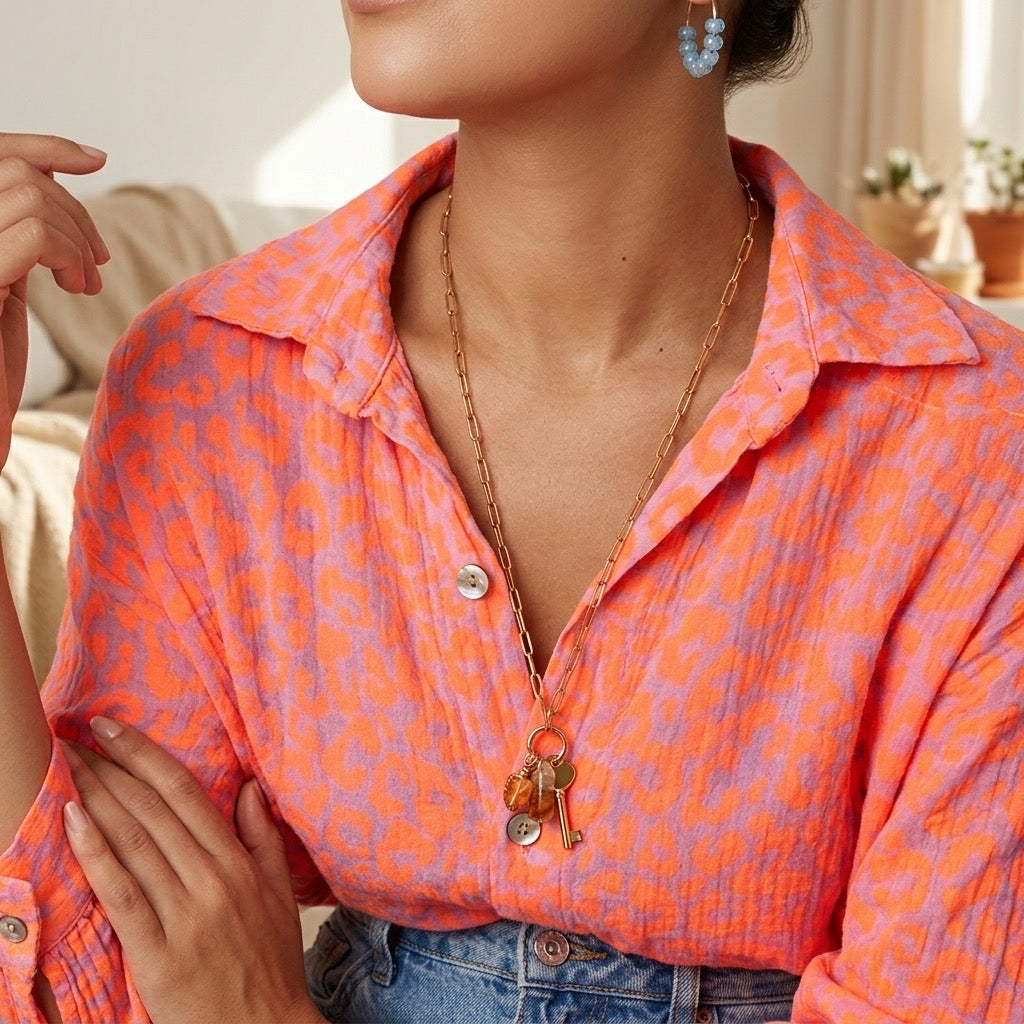 Leopard Bluse