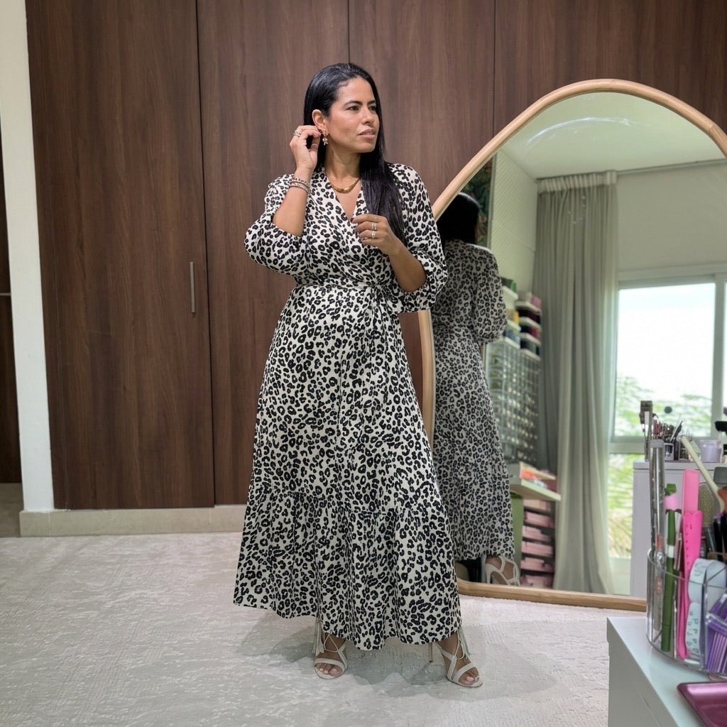 Leopard Luxe Dress