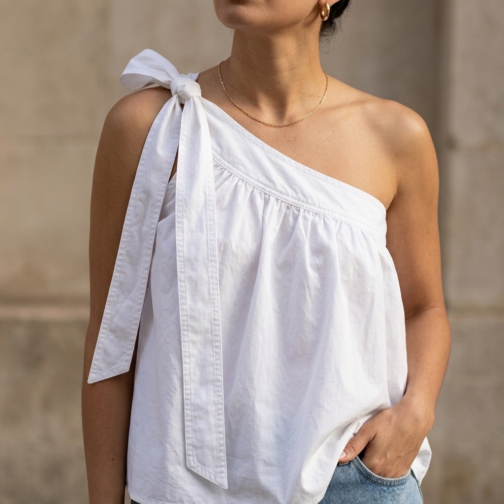 One Shoulder Breeze Top