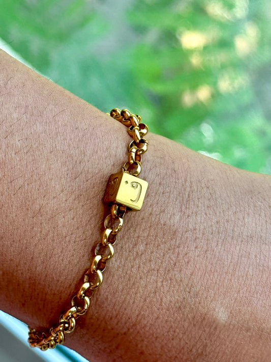 Arabic Letter Bracelet