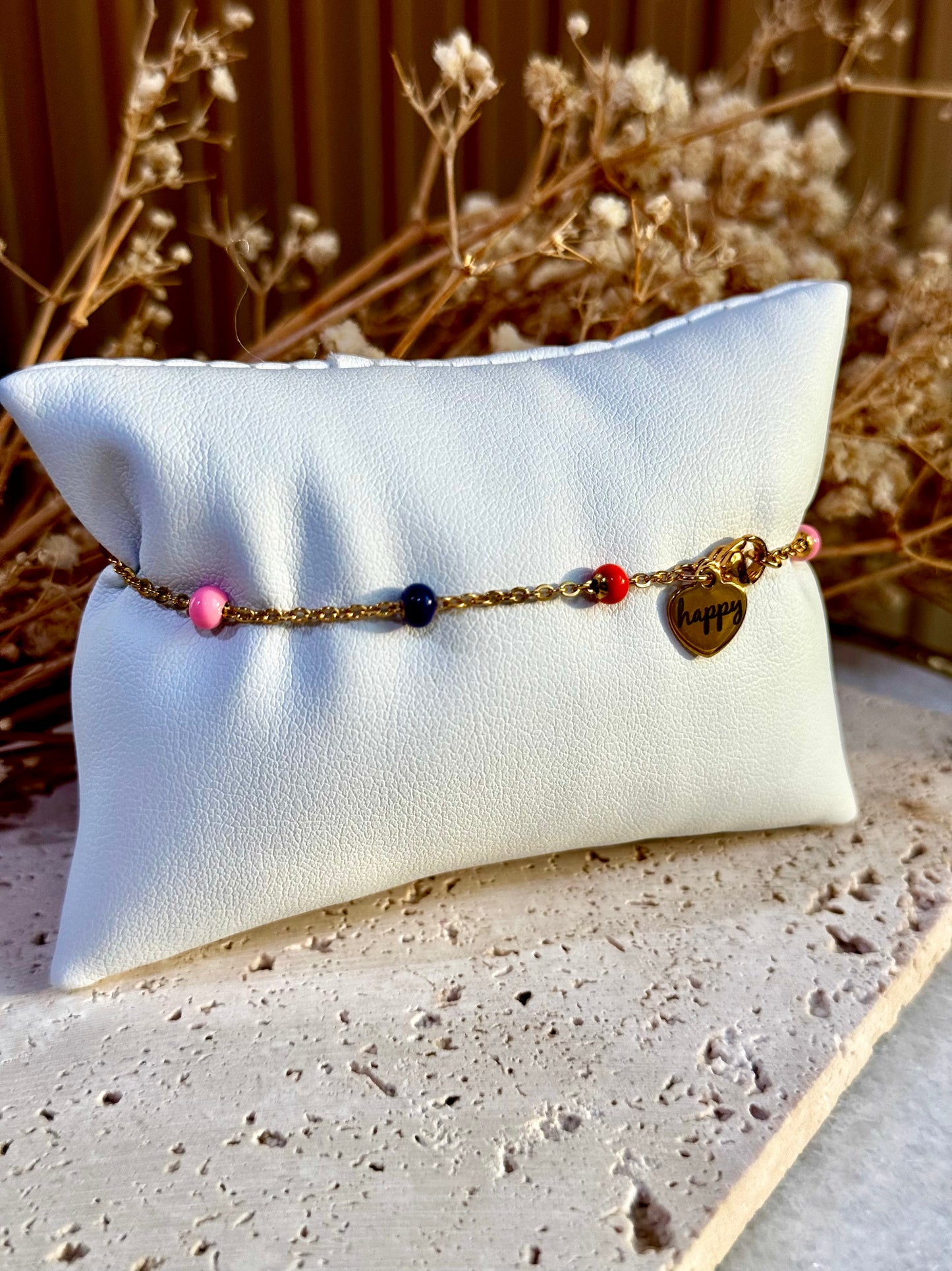 Happy Engraving Bracelet