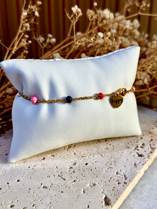 Happy Engraving Bracelet