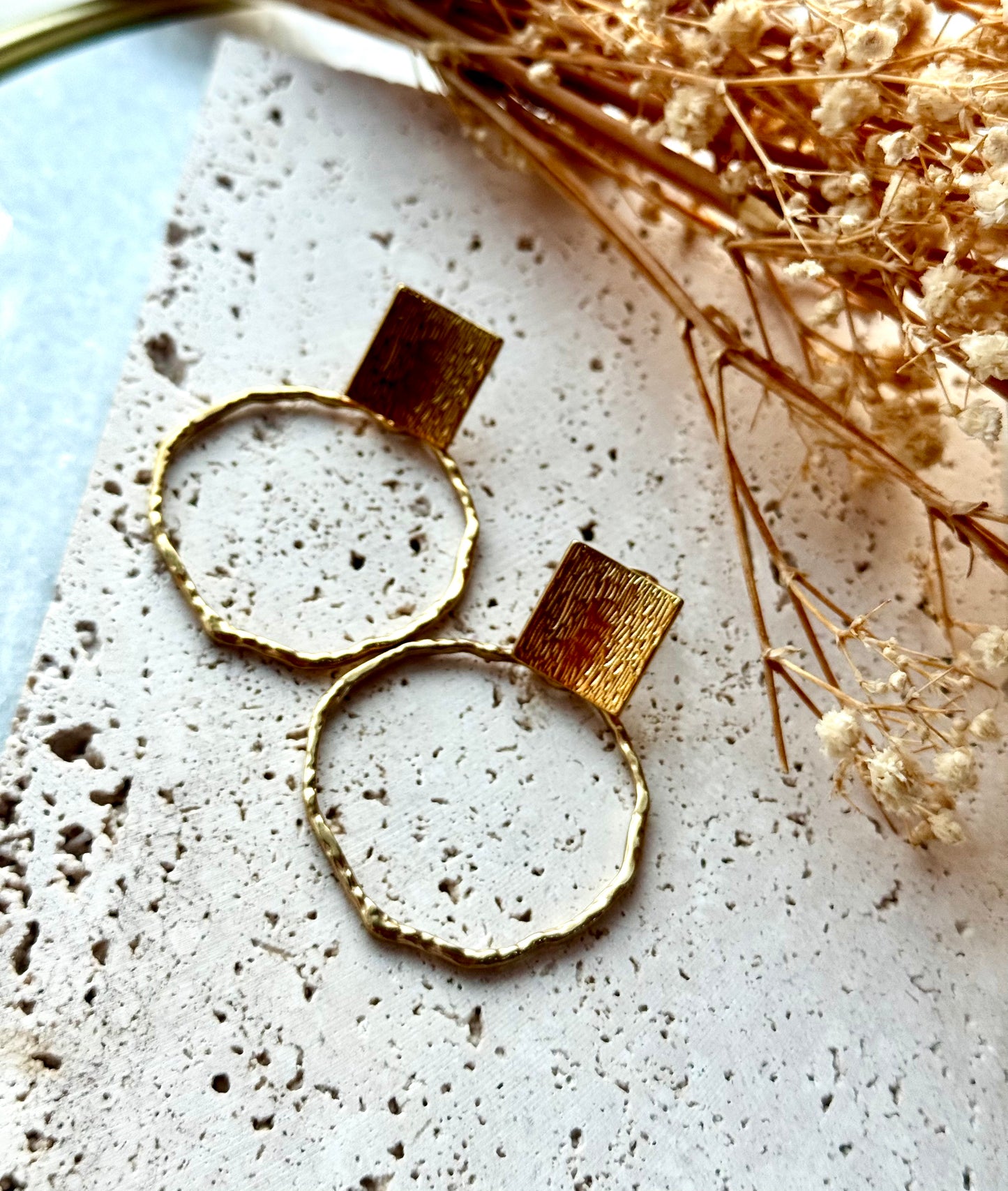 Radiant Circle Earrings
