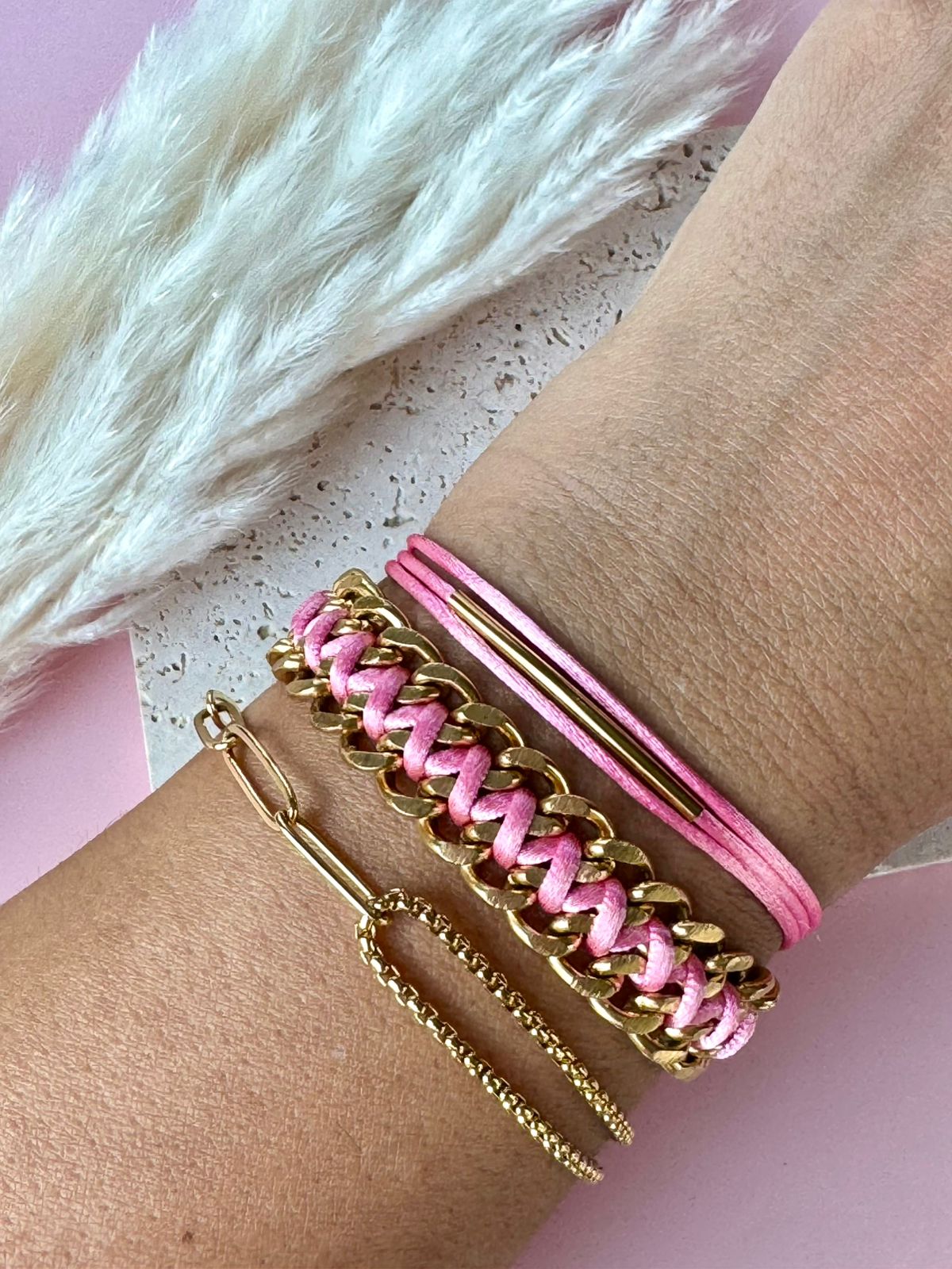 Satin Glow Bracelet