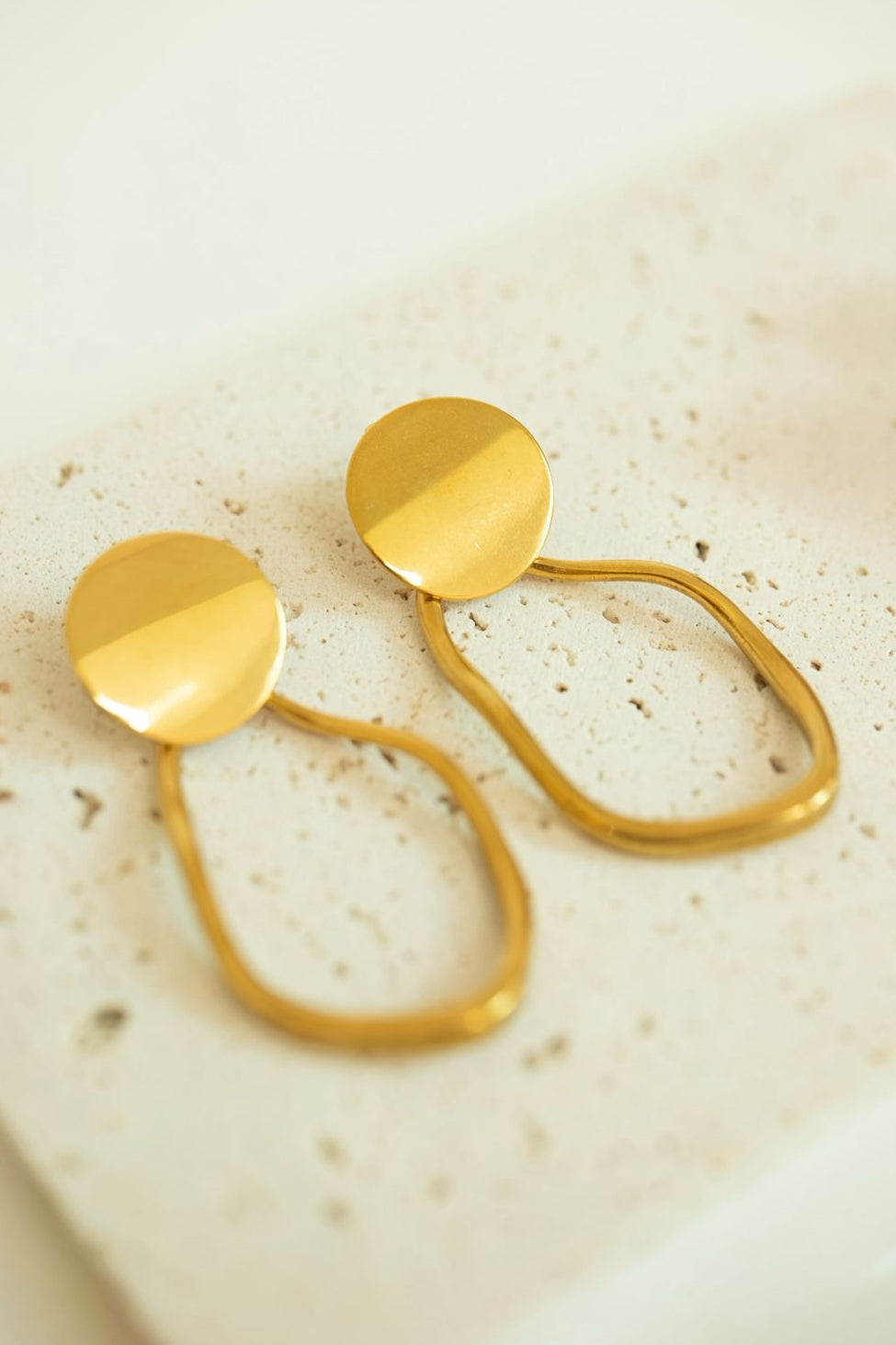 Large Contour Earrings